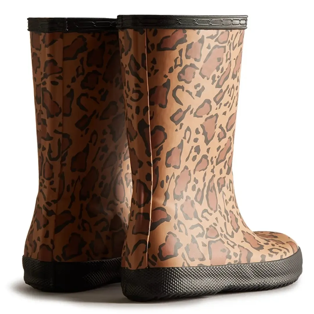 Little Kids Original First Classic Leopard Print Boot by Hunter