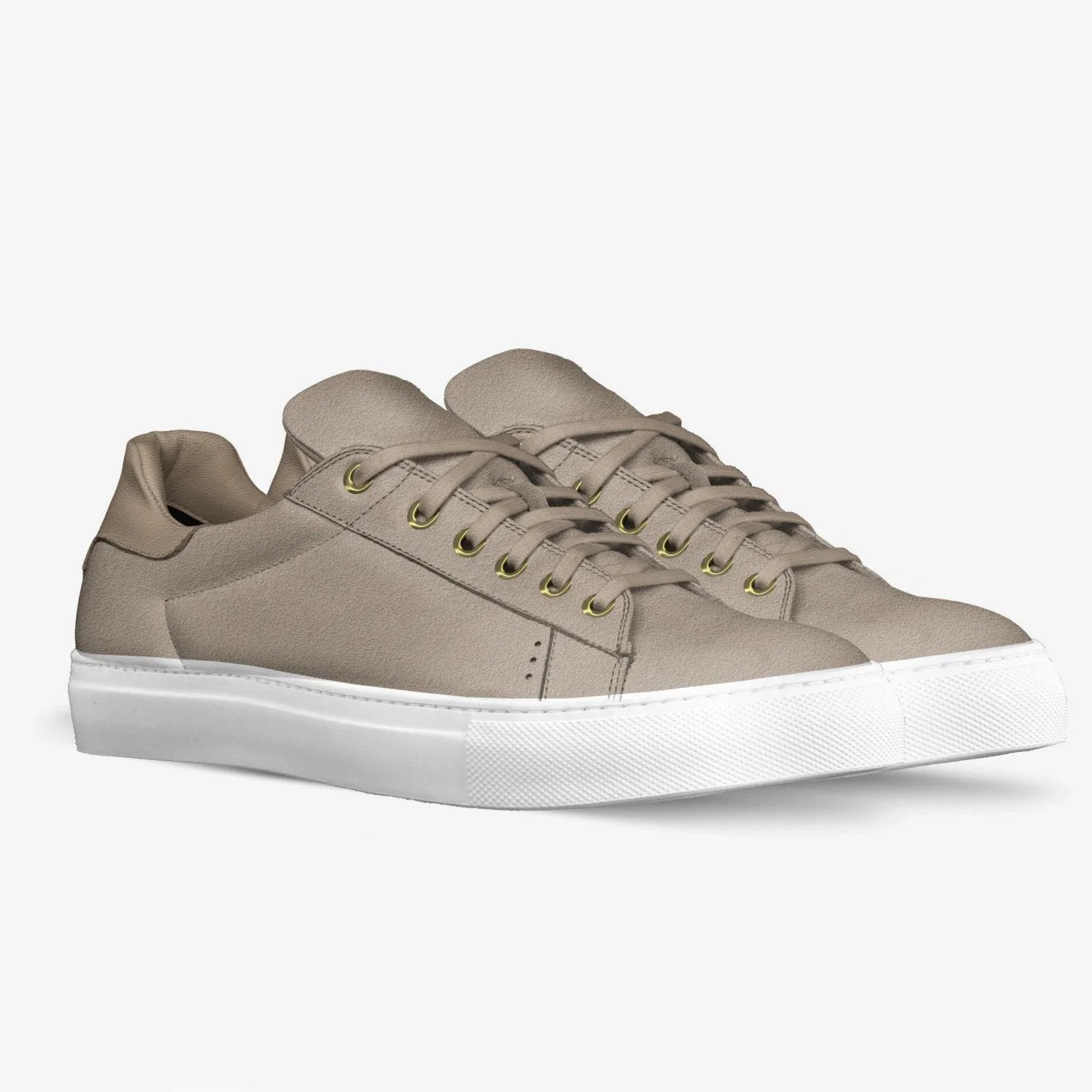 LORENZO SUEDE SNEAKERS IN BERKELEY BEIGE