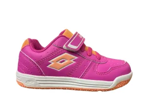 Lotto scarpa da tennis da bambina Set Ace XI S9485 rosa