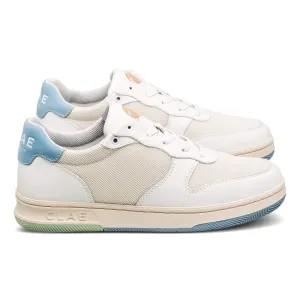 Malone Lite White Leather Blue Green