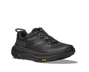 Men's Hoka Transport GTX Color: Black/Black