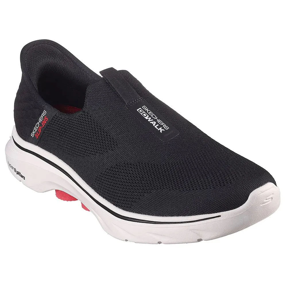 Mens Skechers Go Walk 7 - Easy On 2 Shoes Black