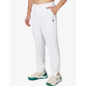 Men's Woven Court Tennis Track Pant White