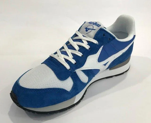 Mizuno scarpa sneakers da uomo ML87 D1GA190527 bianco azzurro