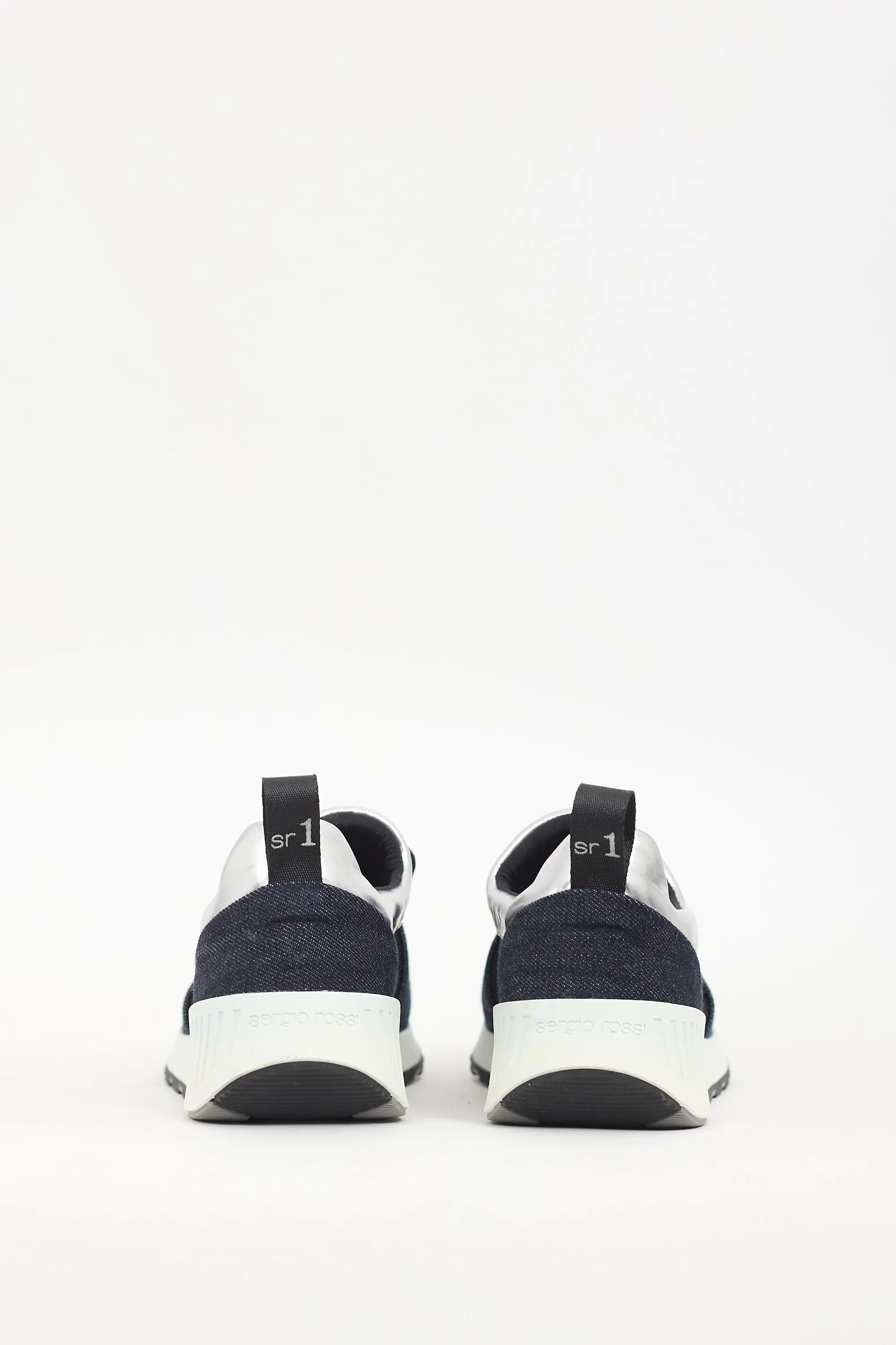 Navy Denim SR1 Running Sneaker