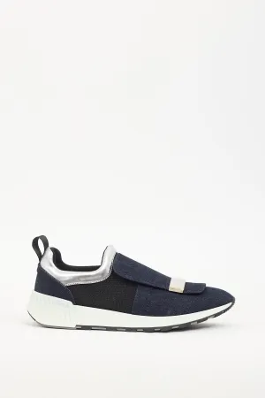 Navy Denim SR1 Running Sneaker