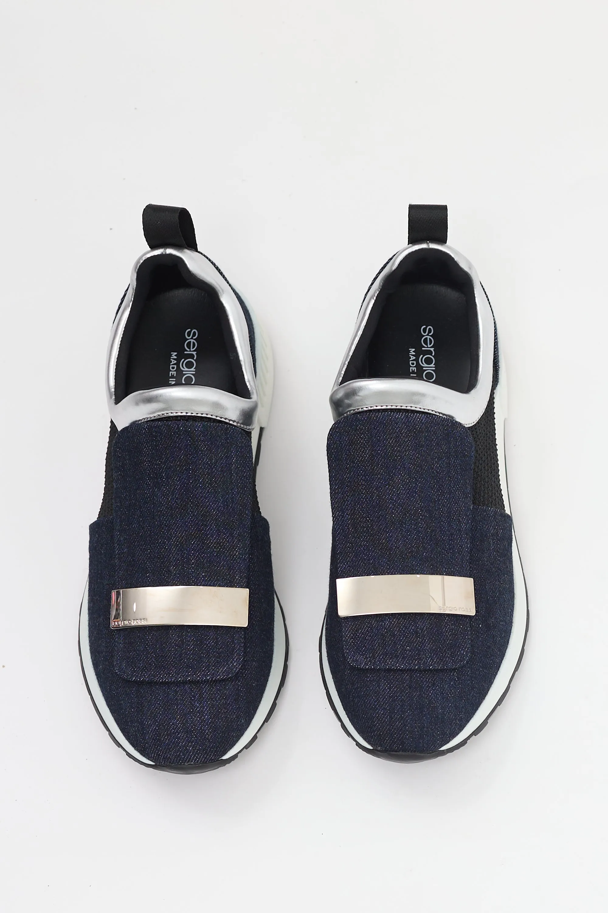 Navy Denim SR1 Running Sneaker