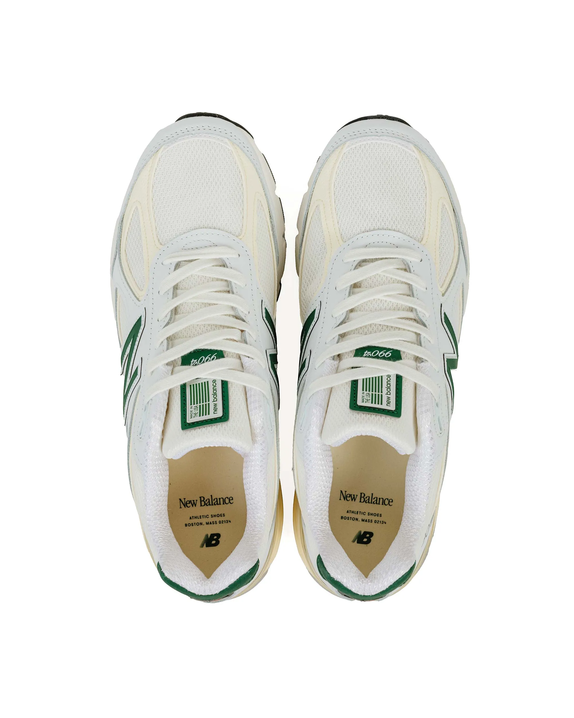 New Balance U990TC4 Calcium/Forest Green