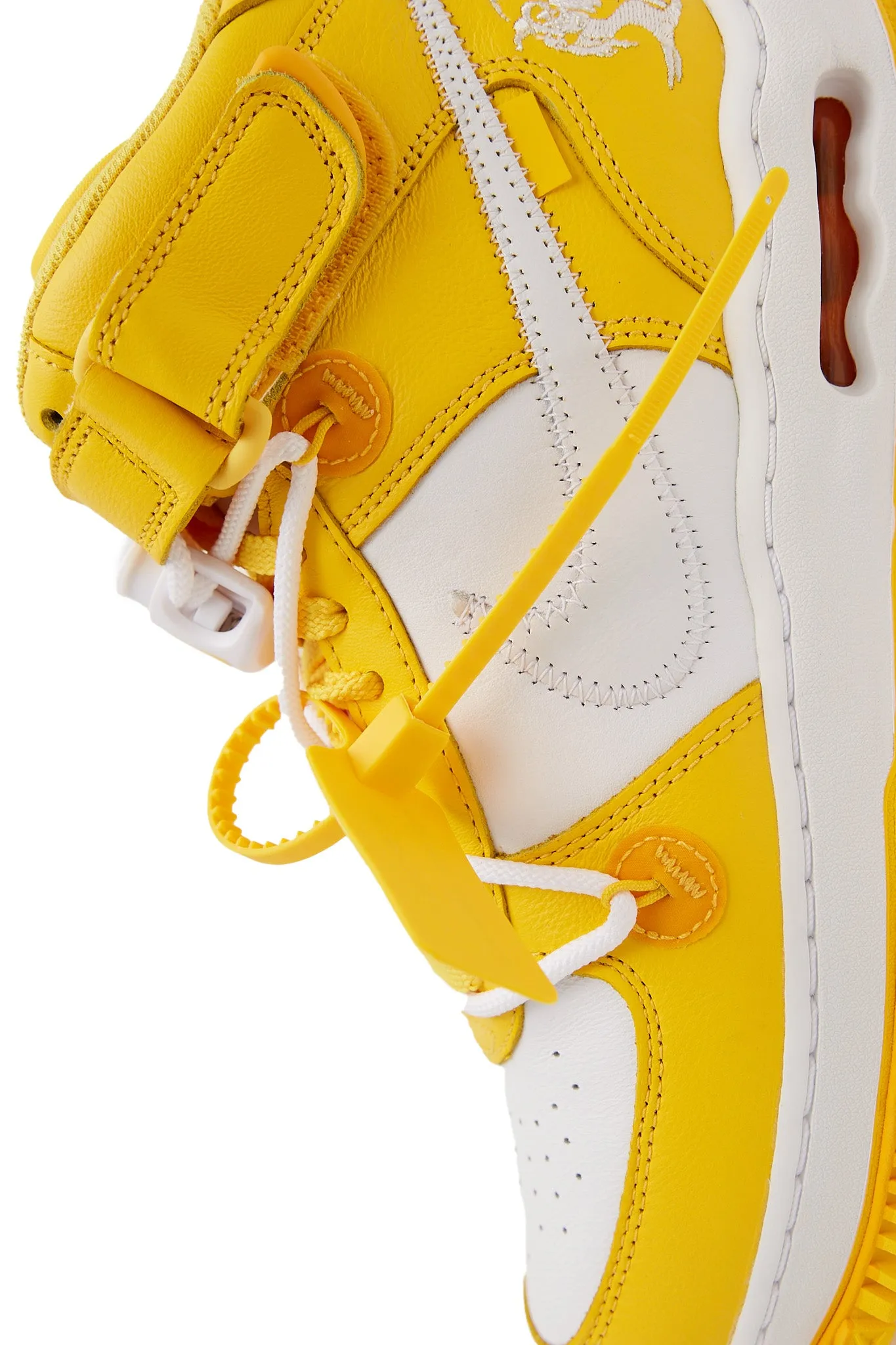 Nike Air Force 1 Mid x Off-White 'White/Varsity Maize'