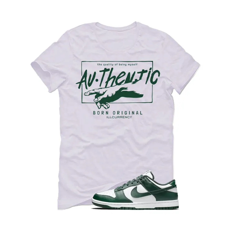 Nike Dunk Low Michigan State White T-Shirt (Authentic)