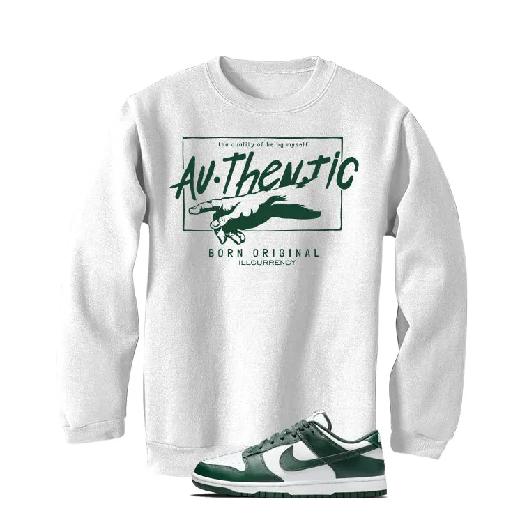 Nike Dunk Low Michigan State White T-Shirt (Authentic)