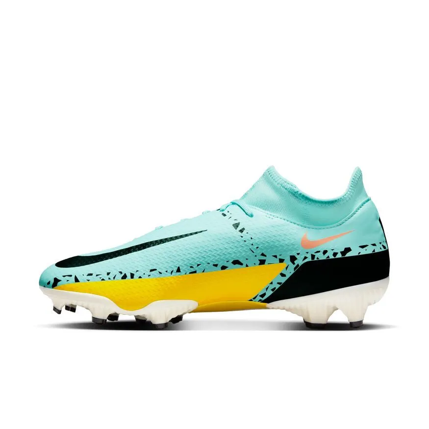 Nike Phantom GT2 Academy Dynamic Fit FG - Glacier Ice/Black/Yellow