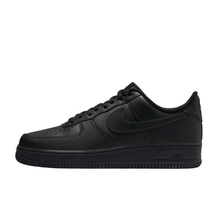 Nike scarpa sneakers bassa da uomo Air Force 1 '07 CW2288-001 nero