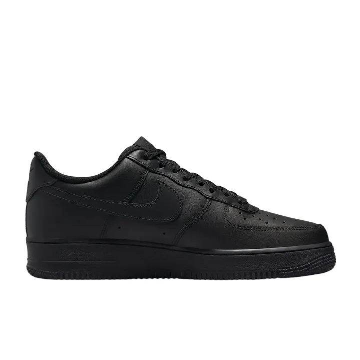 Nike scarpa sneakers bassa da uomo Air Force 1 '07 CW2288-001 nero