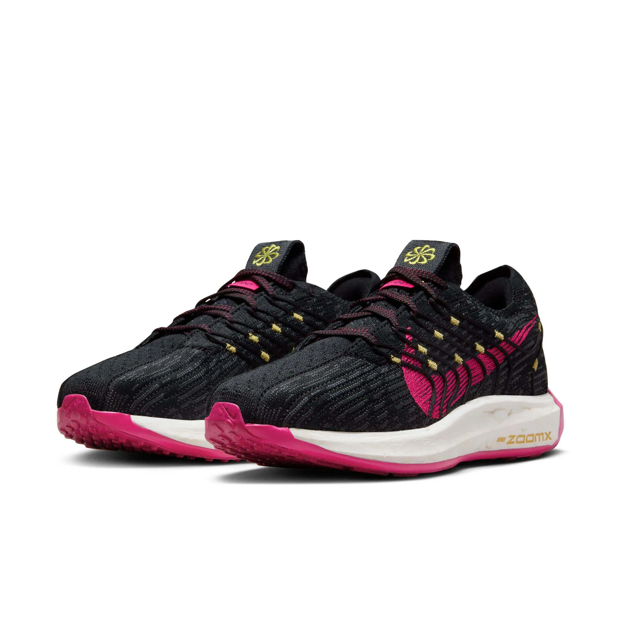 Nike | Women's Pegasus Turbo Road Running Shoes - Black/Fireberry