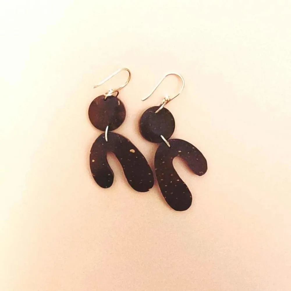 ONEarth #5 - Coconut Shell Earrings