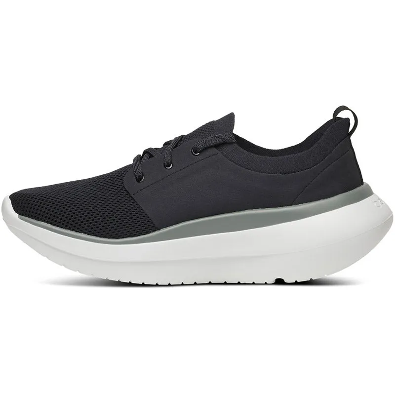 OOFOS Men's OOmy Stride Shoe - White/Black