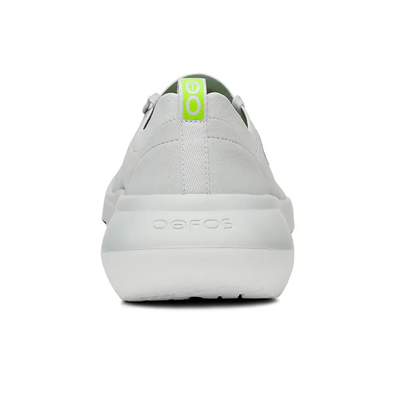 OOFOS Men's OOmy Stride Shoe - White/Grey