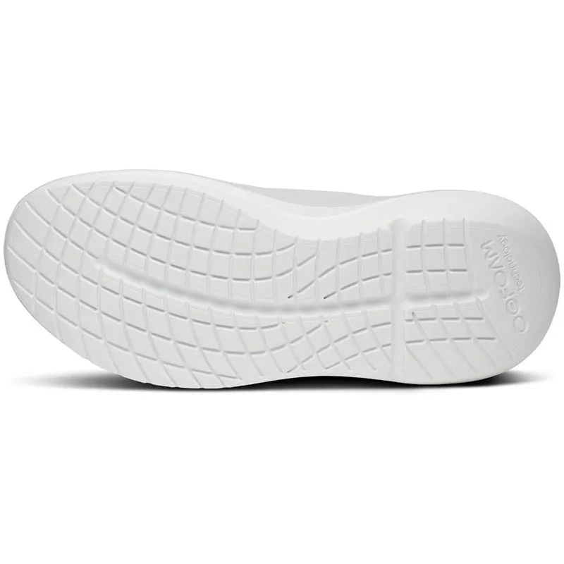 OOFOS Men's OOmy Stride Shoe - White/Grey