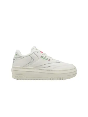 Reebok Club C Extra Sneakers- Chalk/Chalk/Glen Green