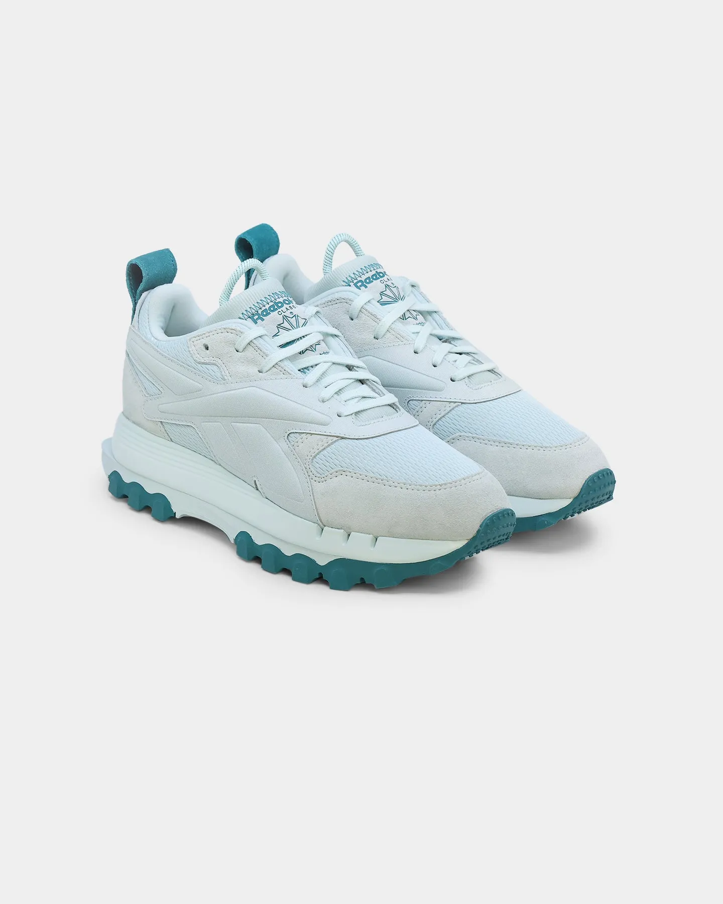 Reebok Women's Reebok X Cardi B Classic Leather V2 Whisper Blue/Whisper Blue/Seaport Teal