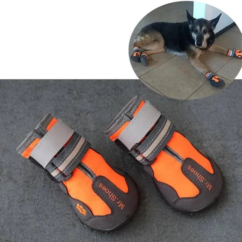 Reflective Waterproof Dog Boots