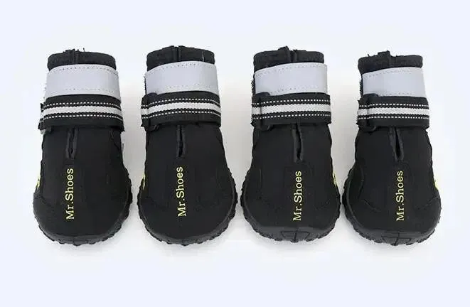 Reflective Waterproof Dog Boots