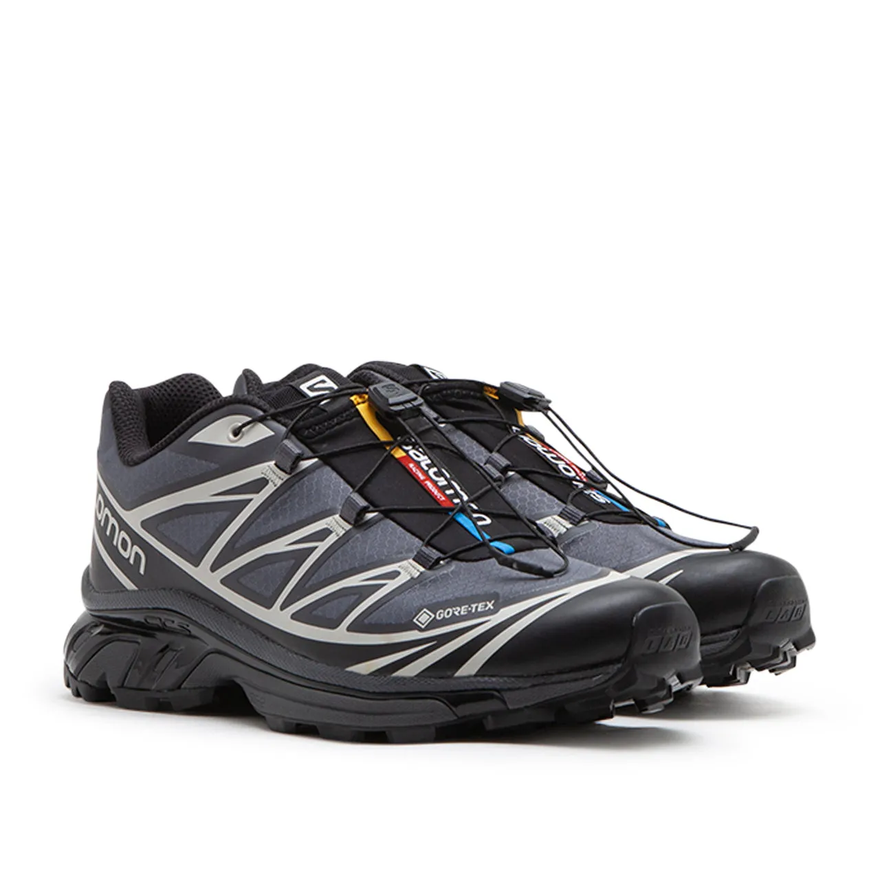 salomon xt-6 gtx (black / ebony / lunar rock)