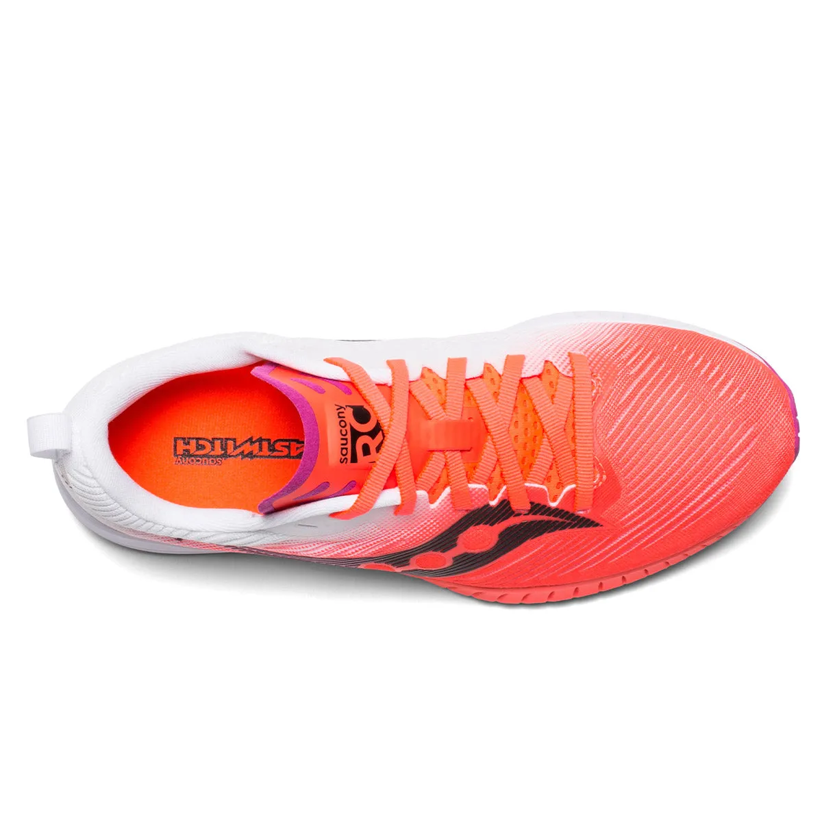 Saucony Fastwitch 9 Womens | Viz Red/Wht