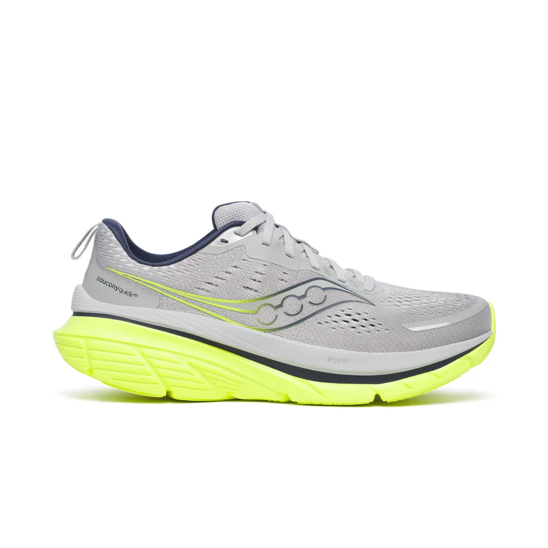 Saucony Men's Guide 18 - Cloud/Citron