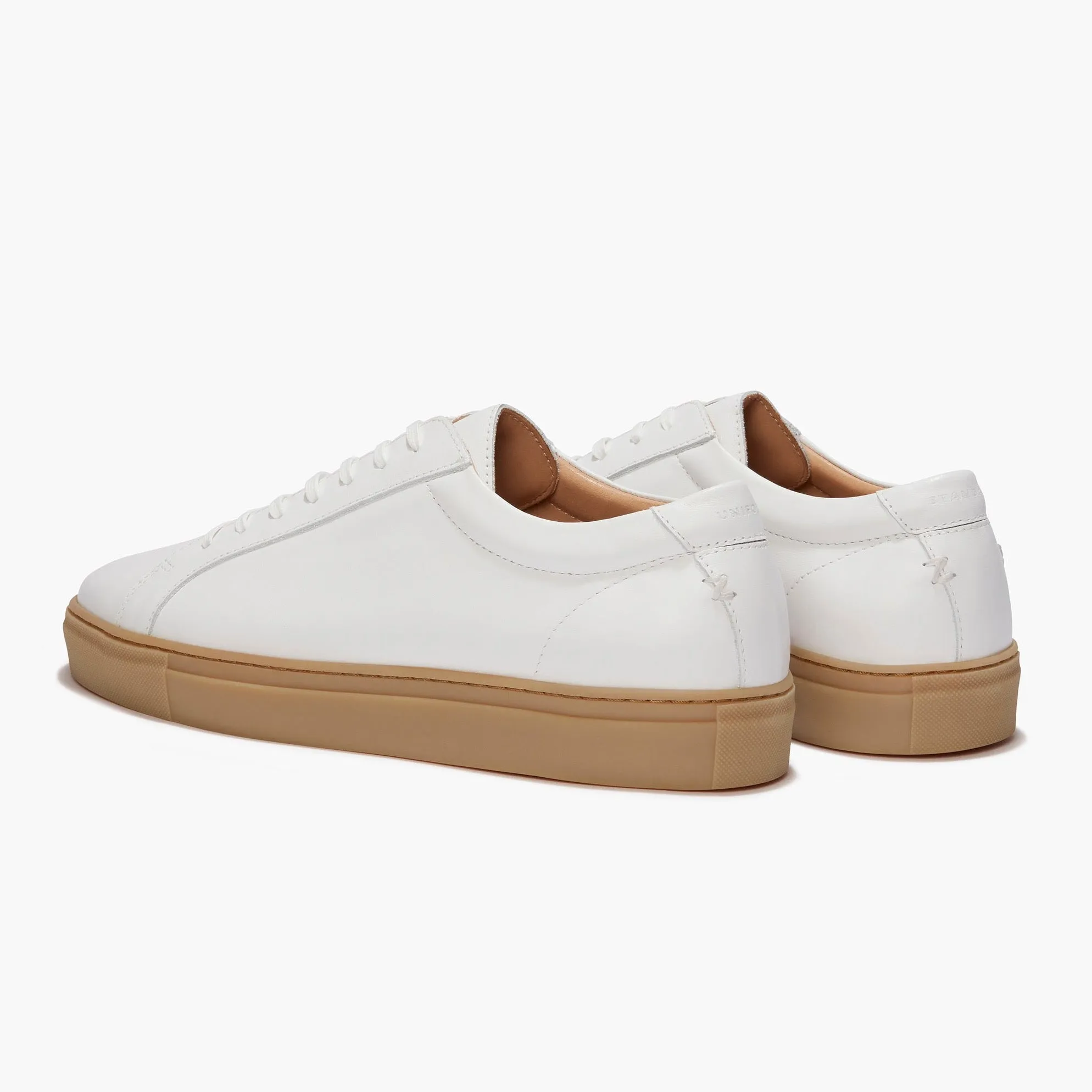 Series 1 White Gum Leather Mens