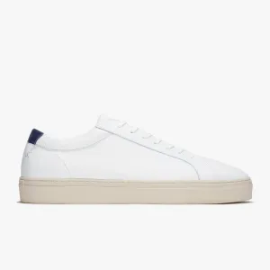 Series 1 White Vintage Navy Leather Mens