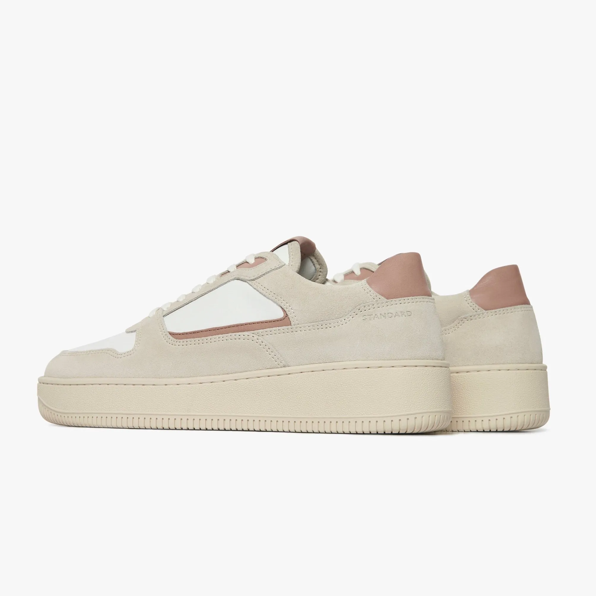 Series 5 White Vintage Chalk Suede Womens