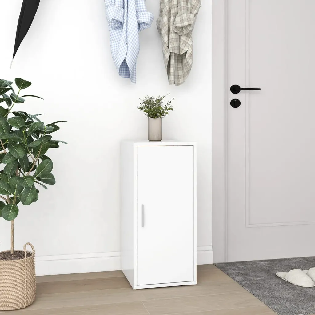 Shoe Cabinet White 32x35x70 cm Engineered Wood