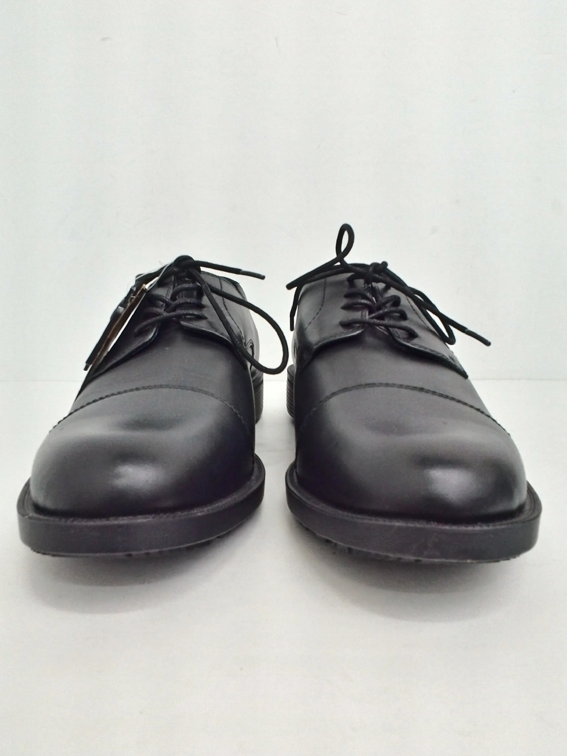 Shoes For Crews Men's Black Leather Oxford Shoes Size 11.5