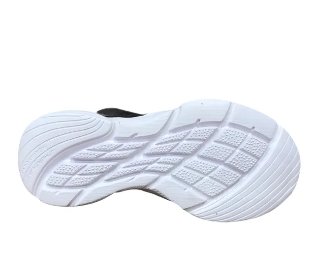 Skechers scarpa da ginnastica da ragazza Meridian Best Intent 81952L BKW nero bianco