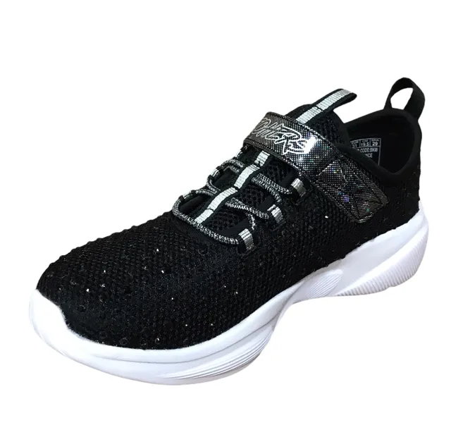 Skechers scarpa da ginnastica da ragazza Meridian Best Intent 81952L BKW nero bianco