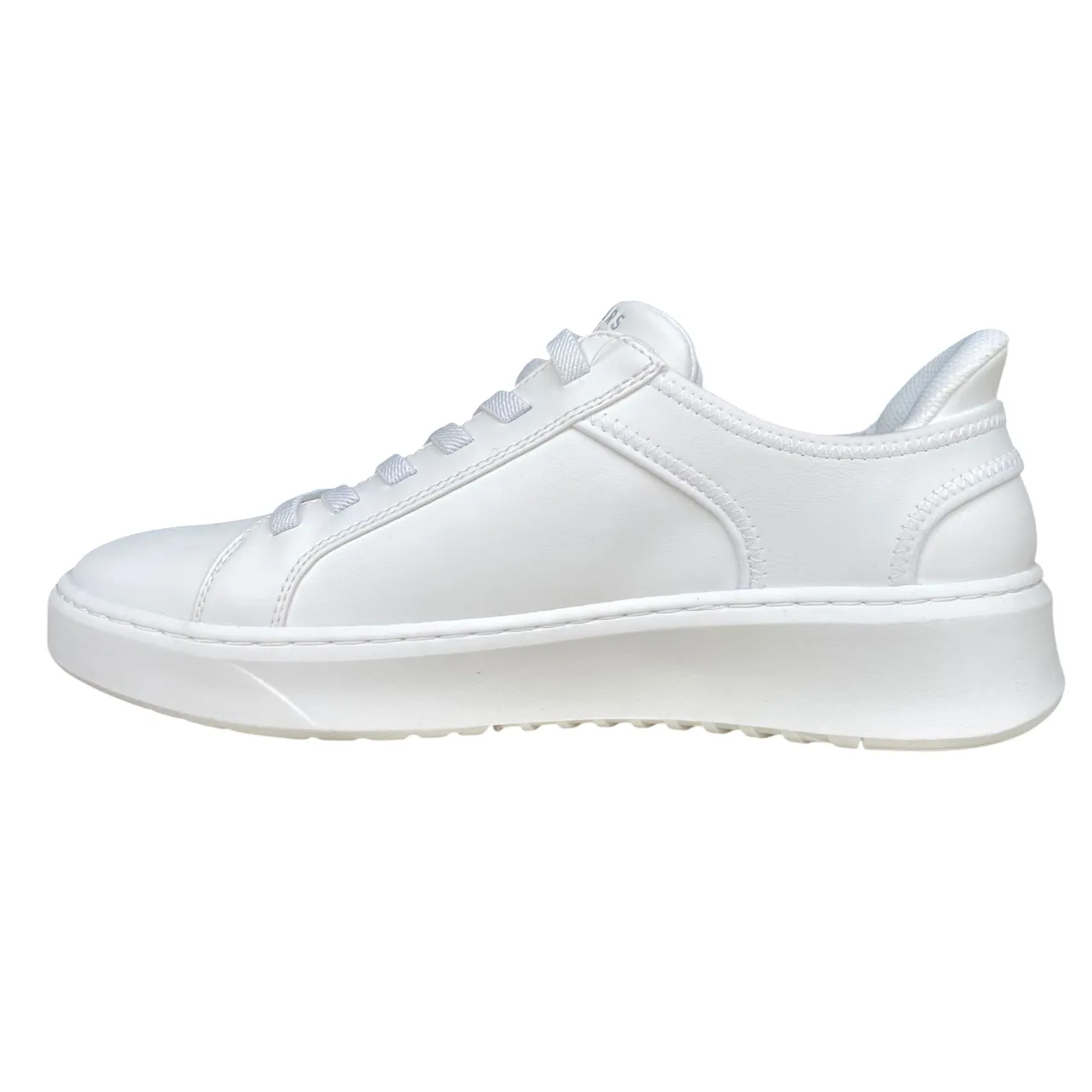 Skechers scarpa sneakers da uomo Slip-ins Court Break Double Vented 183177/WHT bianco