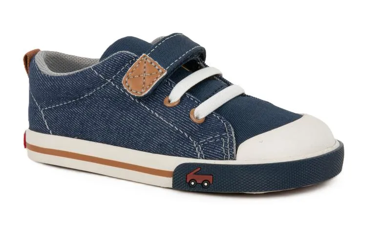 Stevie II Sneaker - Navy Denim