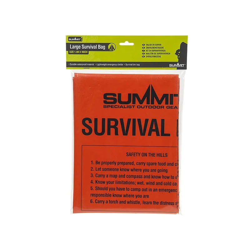 Summit Large Emergency Survival Bag