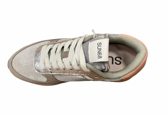 Sun68 scarpa sneakers da donna Kate Shine Z31223 34 grigio