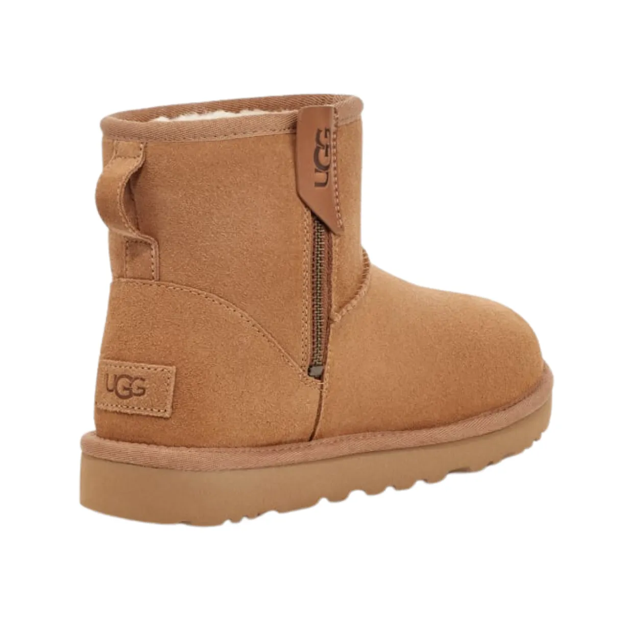 UGG Chestnut Mini Bailey Zip Boots