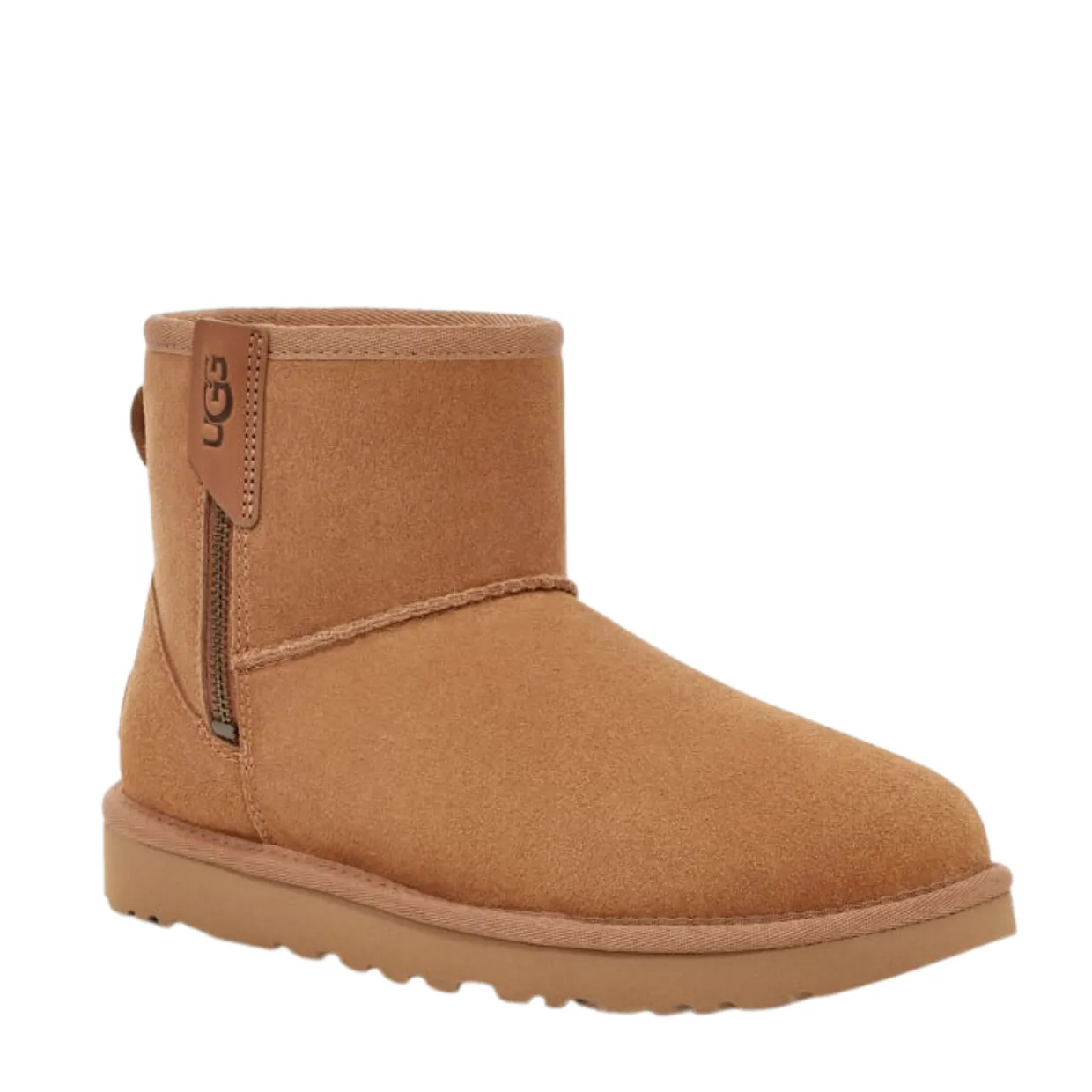 UGG Chestnut Mini Bailey Zip Boots