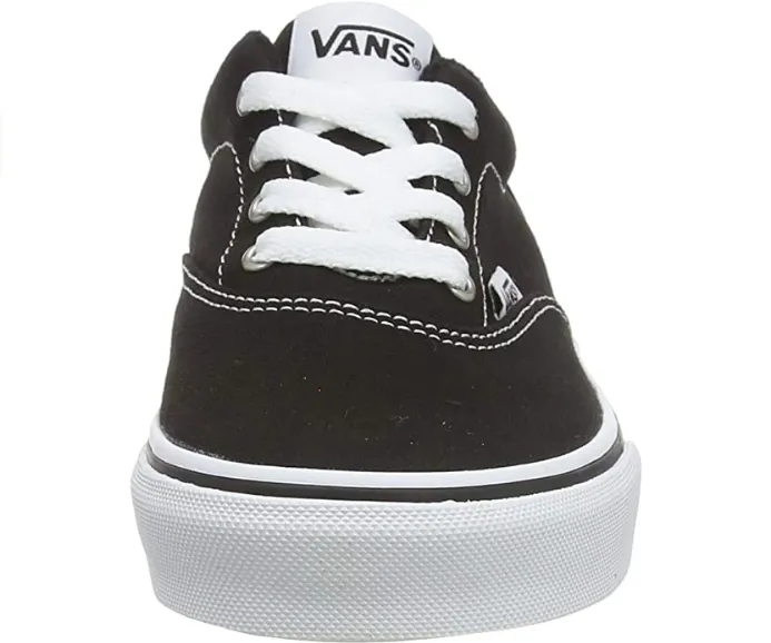 Vans scarpa sneakers da ragazzo in tela Doheny VN0A3MWA1871 nero bianco