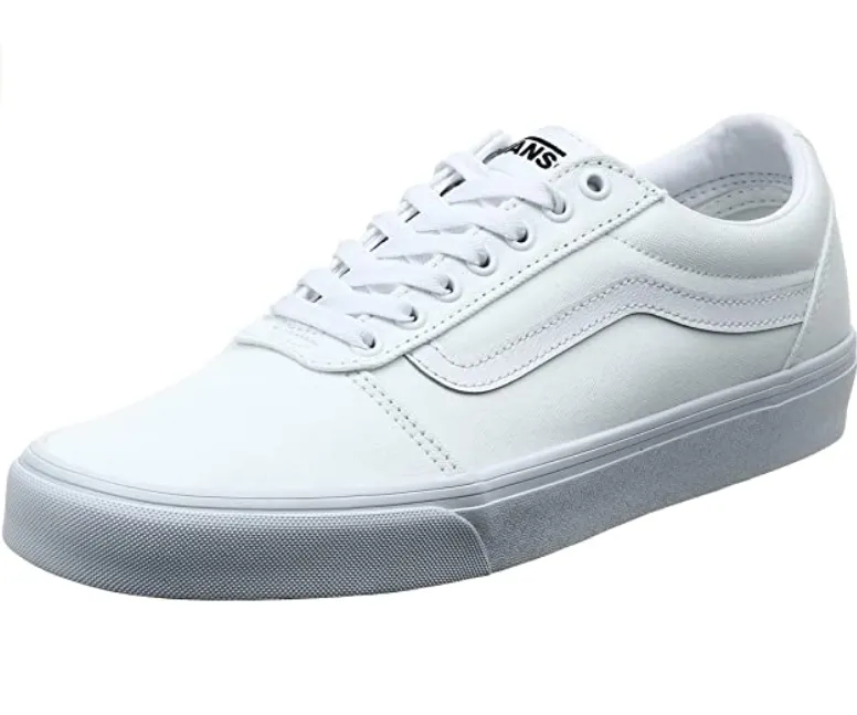 Vans sneakers unisex da adulto in canvas Ward VN0A38DM7HN1 bianco