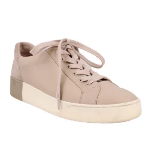 VINCE LEATHER SNEAKERS TAN 10 US