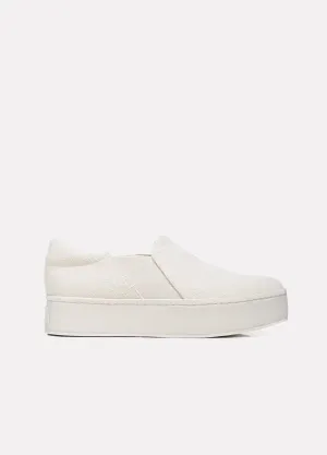 Warren Sneaker - White Canvas