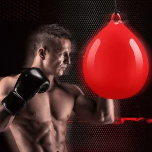 Water Injection Sandbag Household Hanging Type Boxing Water Ball Vent Ball(Red)