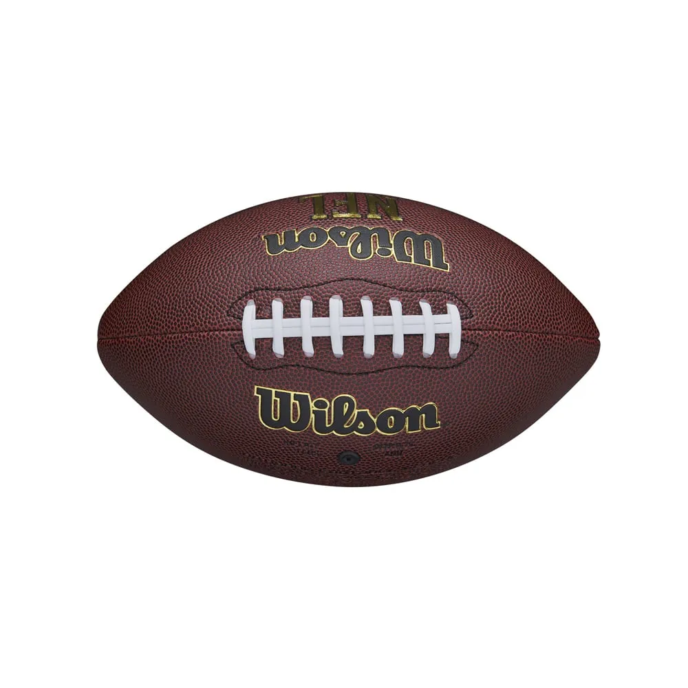 Wilson Nfl Composite Football With Pump And Tee Junior