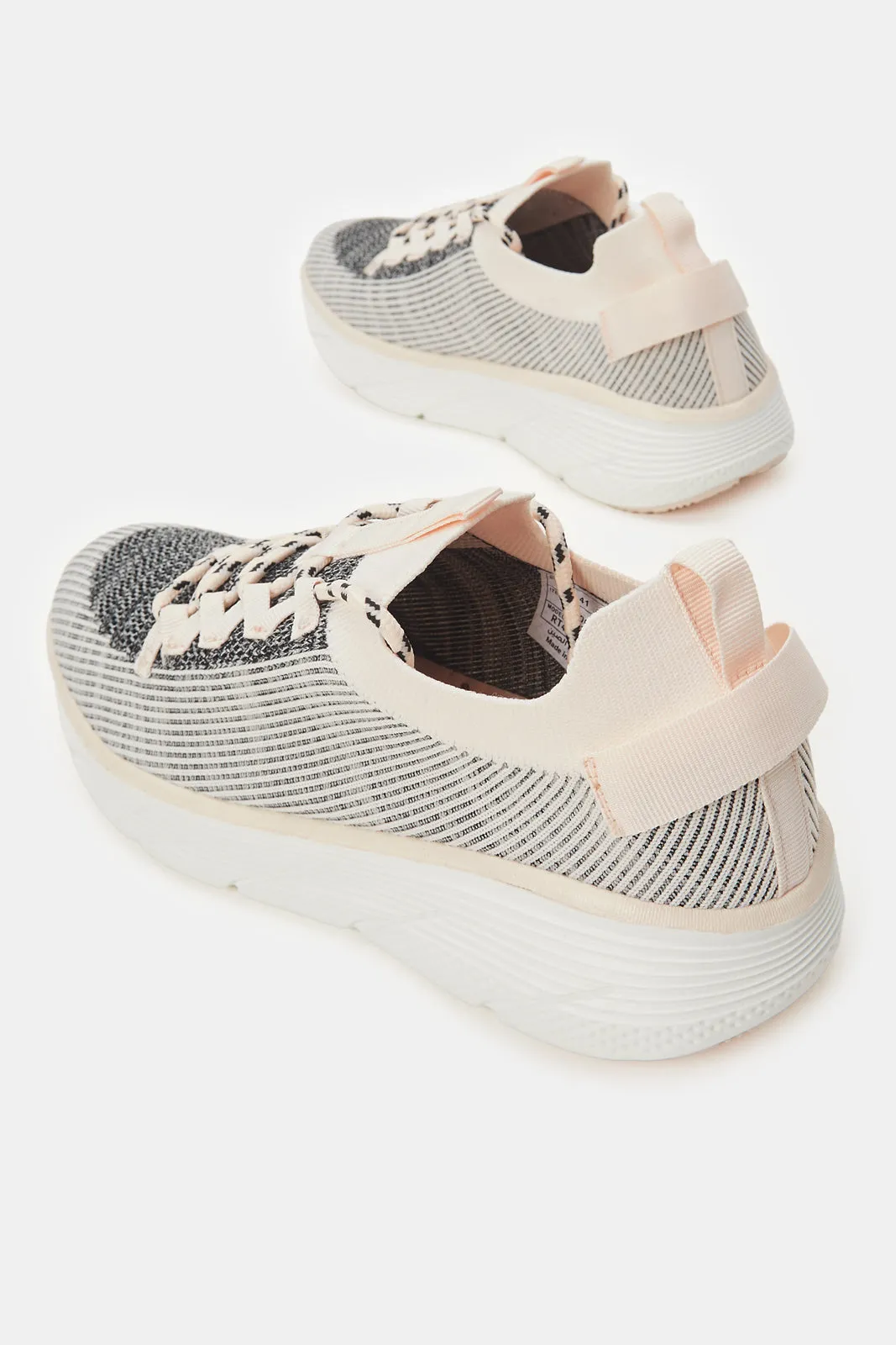 Women Multicolour Textured Trainer